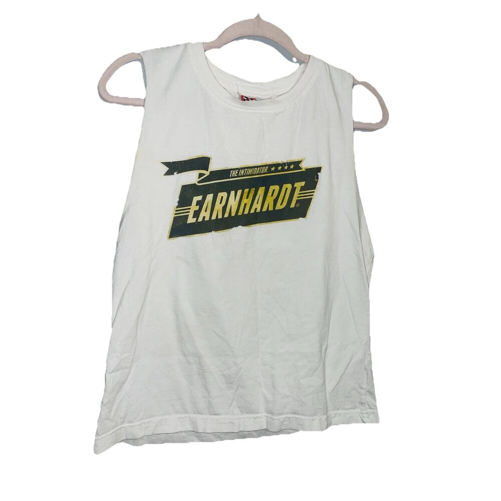 Vintage Dale Earnhardt The Intimidator TShirt Cut Off Muscle Tee Chase Authentic